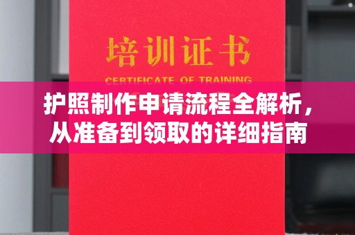 霍邱护照制作申请流程全解析，从准备到领取的详细指南